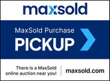 MaxSold Blue Pickup Sign